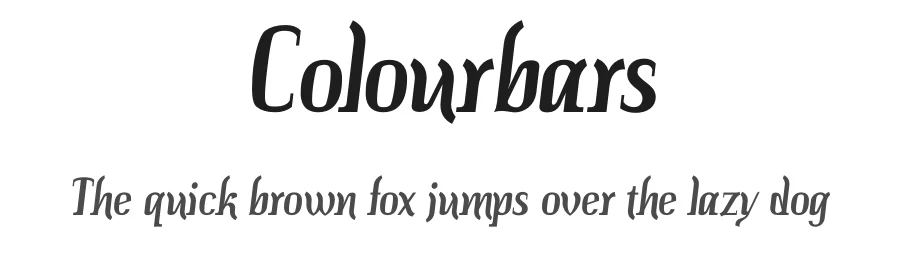 Colourbars