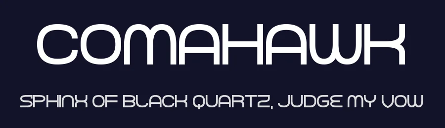 Comahawk by Chequered Ink — Sans Serif Font — thumbnail 2