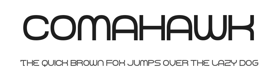 Comahawk by Chequered Ink β Sans Serif Font
