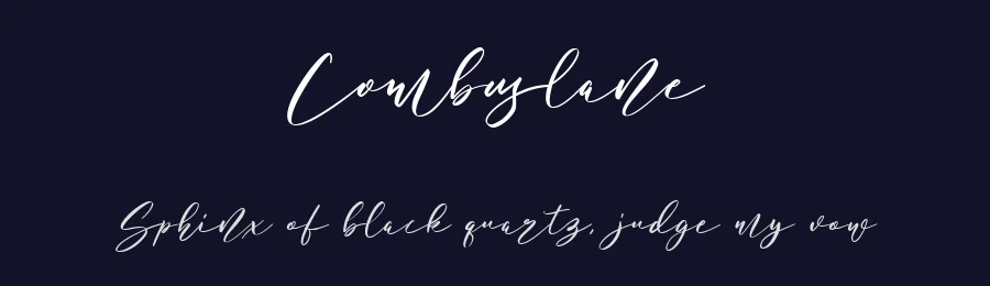Combuslane by Maulana Creative — Script Handwritten Font — thumbnail 2