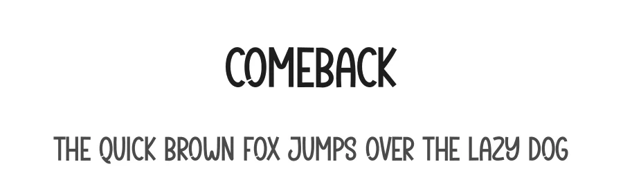 Comeback