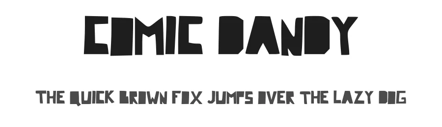 Comic Dandy