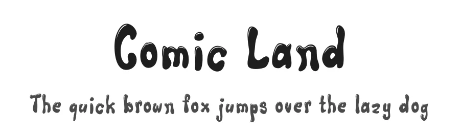 Comic Land by Royaltype β Decorative Font