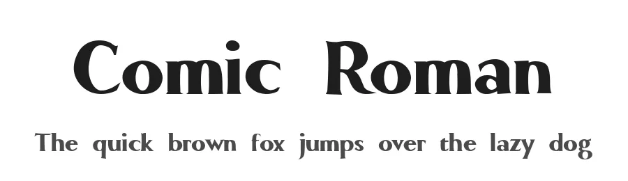 Comic Roman