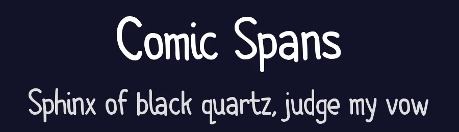Comic Spans by Chequered Ink — Decorative Font — thumbnail 2
