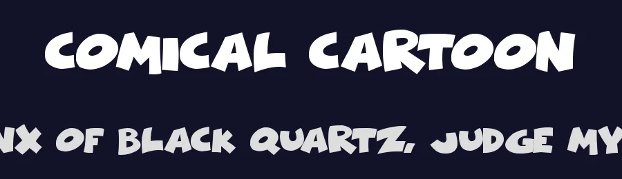 Comical Cartoon by Hawtpixel — Decorative Font — thumbnail 2