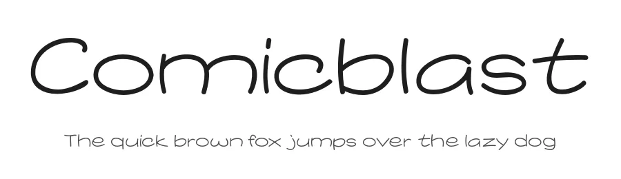 Comicblast by Kustomtype — Decorative Font