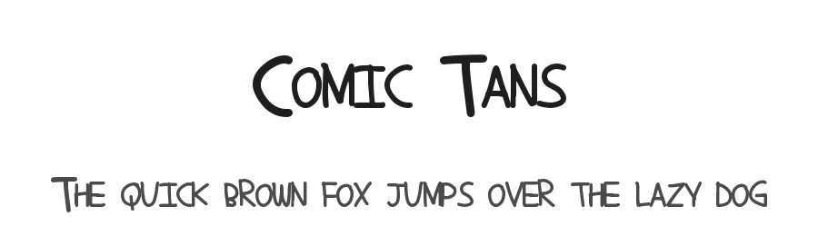 Comic Tans by Xerographer Fonts — Decorative Font