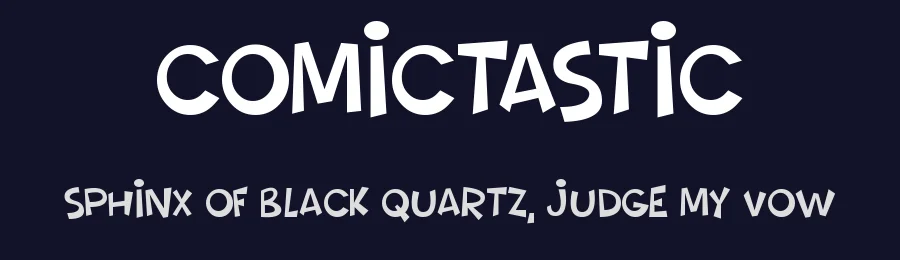 Comictastic by Hawtpixel — Decorative Font — thumbnail 2