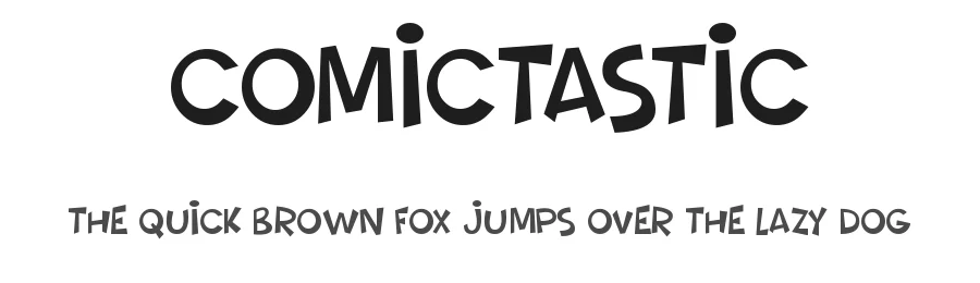 Comictastic by Hawtpixel — Decorative Font