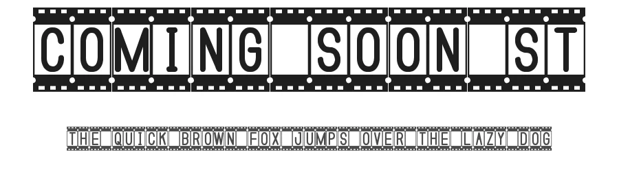 Coming Soon St by Southype โ Decorative Font
