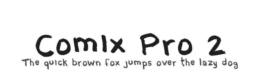 Comix Pro 2 by AndrΓ© Devaivre β Decorative Font