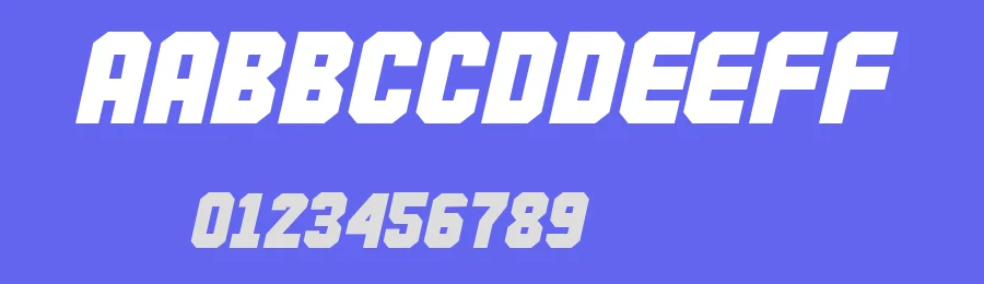 Commando by defaulterror — Display Font — thumbnail 3
