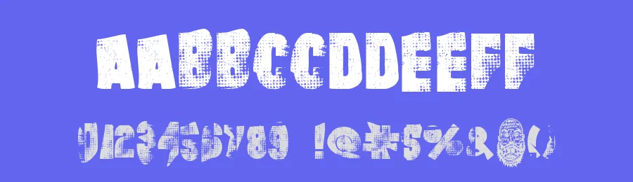 Complete Destroy by Woodcutter — Decorative Font — thumbnail 3