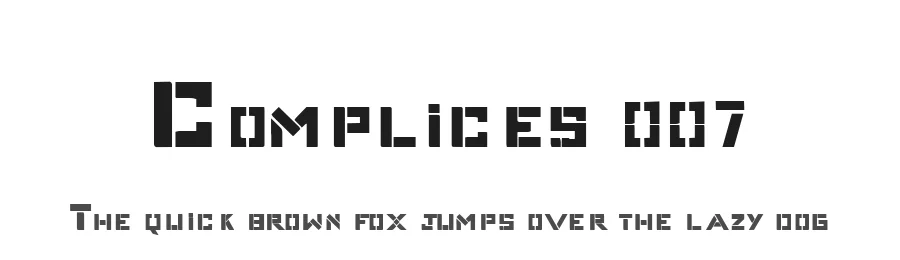 Complices 007