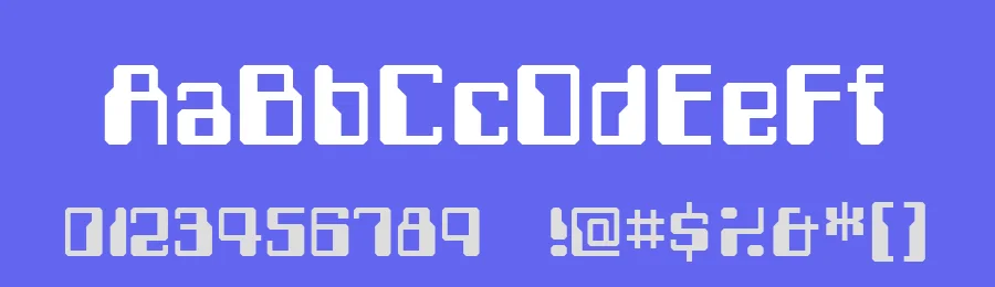 Computerfont — Display Font — thumbnail 3