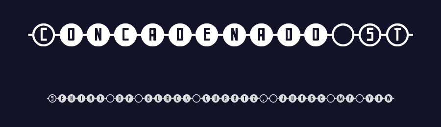Concadenado ST by Southype — Decorative Font — thumbnail 2