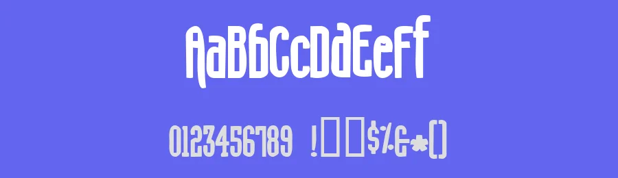 Concrete Shoes by Fontocide — Decorative Font — thumbnail 3
