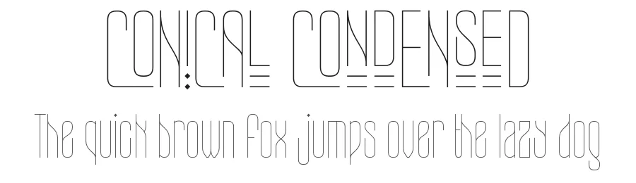 Conical Condensed