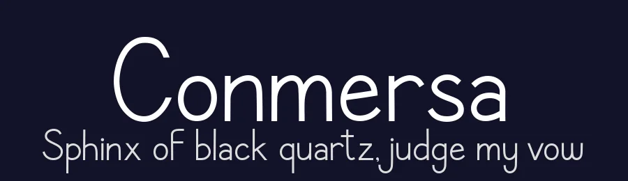 Conmersa by AEN Creative Studio — Sans Serif Font — thumbnail 2