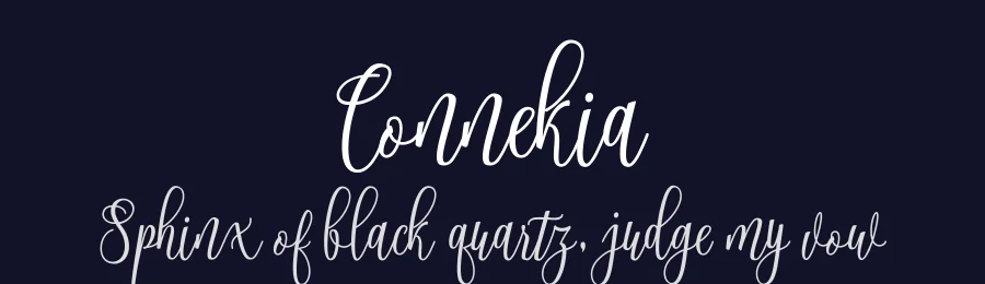 Connekia by Type Design — Script Handwritten Font — thumbnail 2