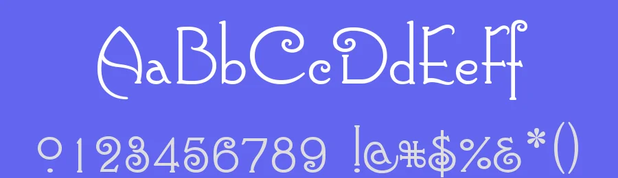 Connie by Lauren Thompson — Decorative Font — thumbnail 3