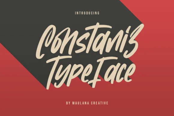 Constaniz Font by Maulana Creative — Script Handwritten Font