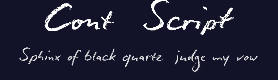 Conté Script by ingoFonts — Script Handwritten Font — thumbnail 2