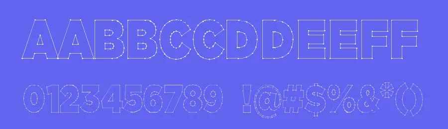 Contornos by Woodcutter — Decorative Font — thumbnail 3