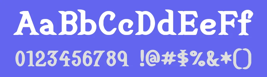Cookbook Title by Walter E Stewart — Decorative Font — thumbnail 3