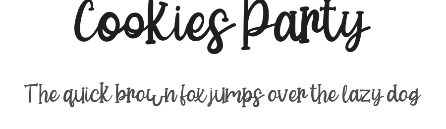 Cookies Party by Attype Studio — Decorative Font