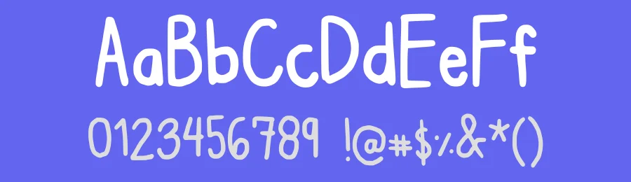 Cookie Small Man by Bakedbeanst — Script Handwritten Font — thumbnail 3