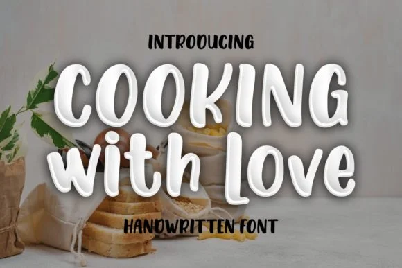 Cooking with Love Font by Rifki (7ntypes) — Script Handwritten Font