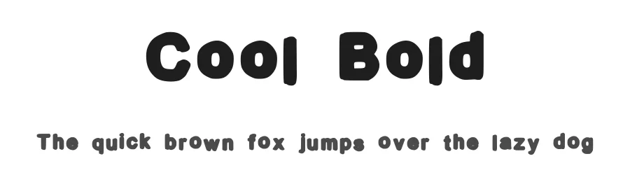 Cool Bold