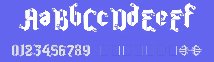 Coolin Cheer by Wates Awal — Decorative Font — thumbnail 3