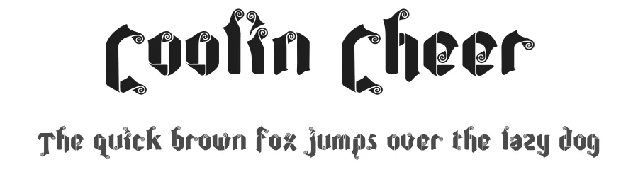 Coolin Cheer by Wates Awal β Decorative Font