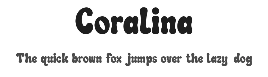 Coralina by Dedi Setiyawan — Decorative Font