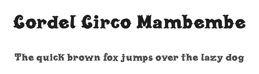 Cordel Circo Mambembe
