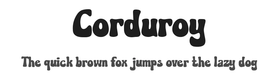 Corduroy