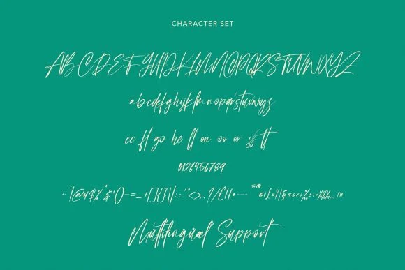 Corestairs Font by Maulana Creative — Script Handwritten Font — thumbnail 6