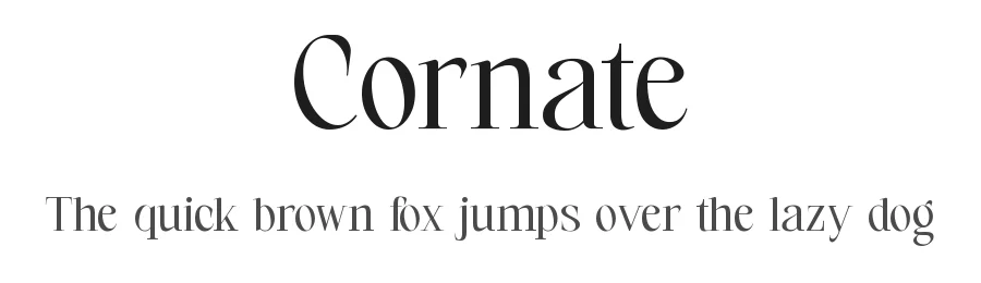 Cornate