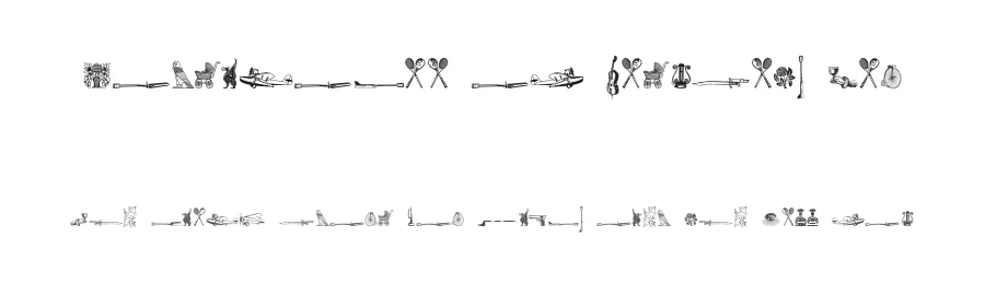 Cornucopia od Dingbats Six by Intellecta Design — Dingbats Font