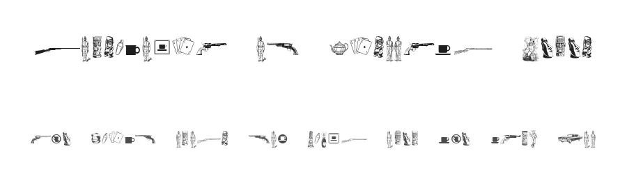 Cornucopia of Dingbats Seven by Intellecta Design — Dingbats Font