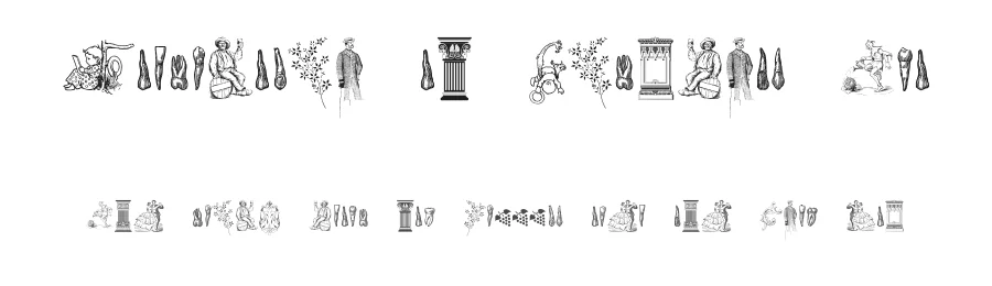 Cornucopia of Dingbats Two by Intellecta Design — Dingbats Font