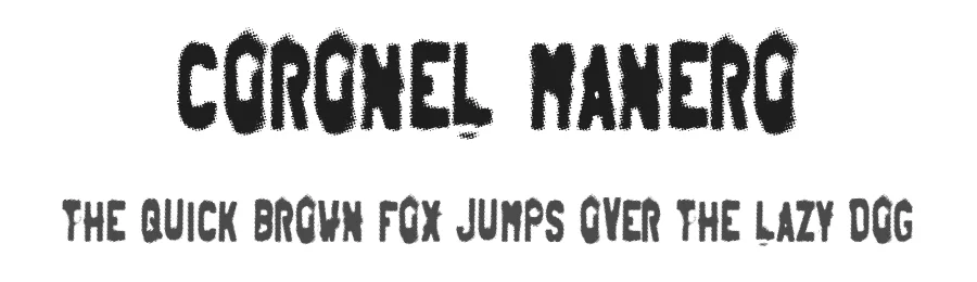 Coronel Manero
