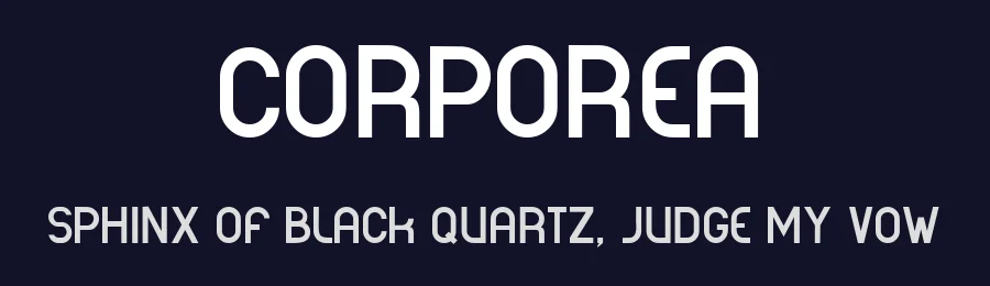 Corporea by Grafito Design — Sans Serif Font — thumbnail 2
