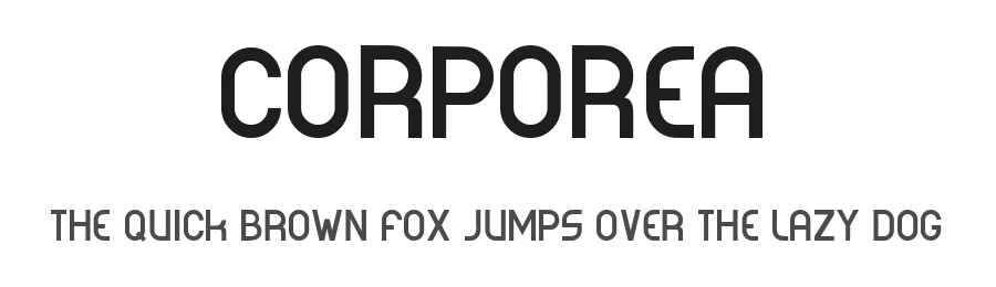 Corporea by Grafito Design — Sans Serif Font