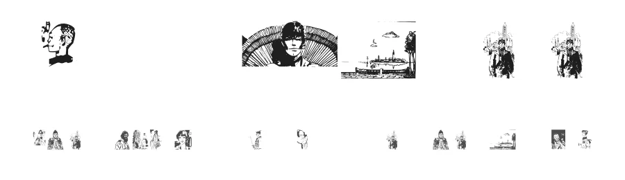 Corto Maltese by Intellecta Design — Dingbats Font