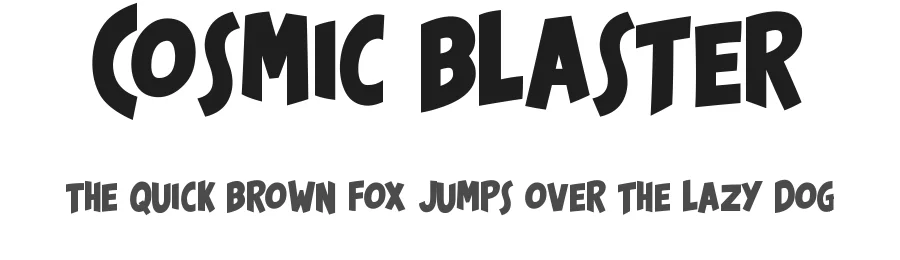 Cosmic Blaster