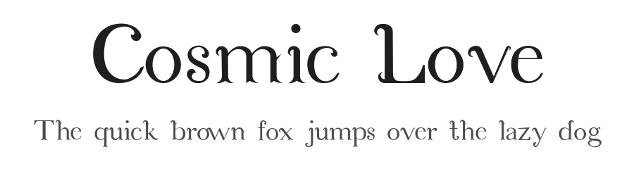Cosmic Love